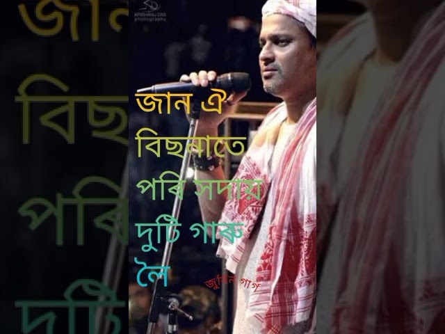 Jaan oi besonata pori hoday duti garu loi //zubeen garg //Assamese sad 😞song class=