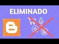 Como borrar cualquier cosa de tu página en blogger