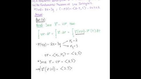 Evaluating Line Integrals (Example 2)