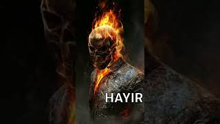 Hayır Diyen Ghostrider Resimi