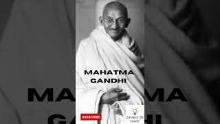 5 citation de mahatma Gandhi que vous devez connaître #gandhi #citation #sagesse #philosophie