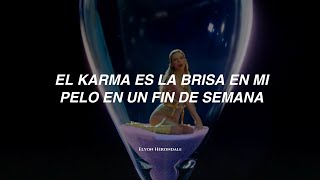 Taylor Swift - Karma (Letra en Español)