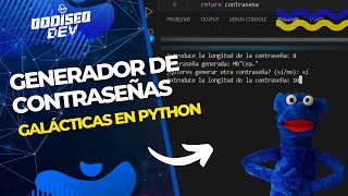 Generador de Contraseñas Galácticas en Python screenshot 4
