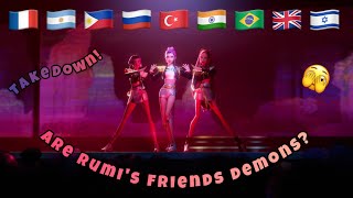 She Didn’t Know Her Friends Were Demons 😈 Rumi ‘Takedown’ 9 Languages