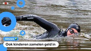 Maarten van der Weijden zwemt, loopt én fietst de Elfsteden