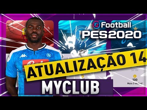 myClub PES 2020 - ATUALIZAÇÃO 14 - QUATRO EMPRESÁRIOS DESTAQUES