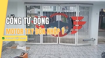 Cổng Tự Động Huế - Motor Cổng Mở Cánh Tay Đòn Nhập Khẩu Ý | ✅ Funas - Đà Nẵng
