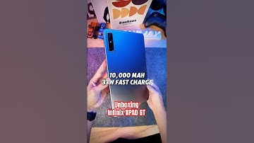 Unboxing Preview Infinix XPAD GT Tablet 13 Inches with 10,000 mAh