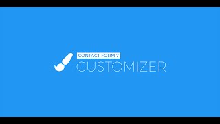 Contact Form 7 Themes Customizer Style | Live WordPress Customizer