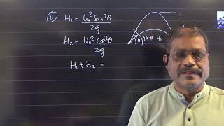 Projectile Motion - Part-2 XI 2026 Trajectory is Parabola