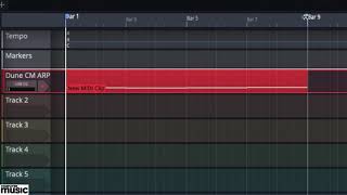Make a Synth track: Synthwave