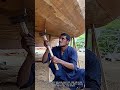 Hammering Techniques for Wooden Boat Hull Framing #worker #process #carpentry #boatyard #technique