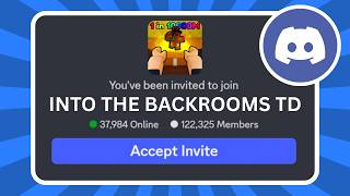 How to Join Into the Backrooms TD Discord Server