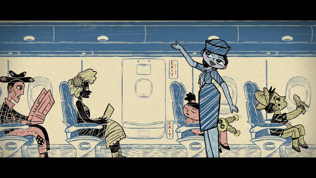 Na Azul tudo tem cara de Brasil, até o vídeo de segurança.