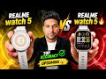 Realme S5 Watch Vs Realme 5 watch 🔥 Comparison video | Realme smartwatch | New upcoming | New 