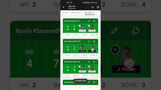 #INDvsWI #cricket   Team II IND vs WI #Dream11 #TeamPrediction II #4thT20Iindvswidream11 #fantsay