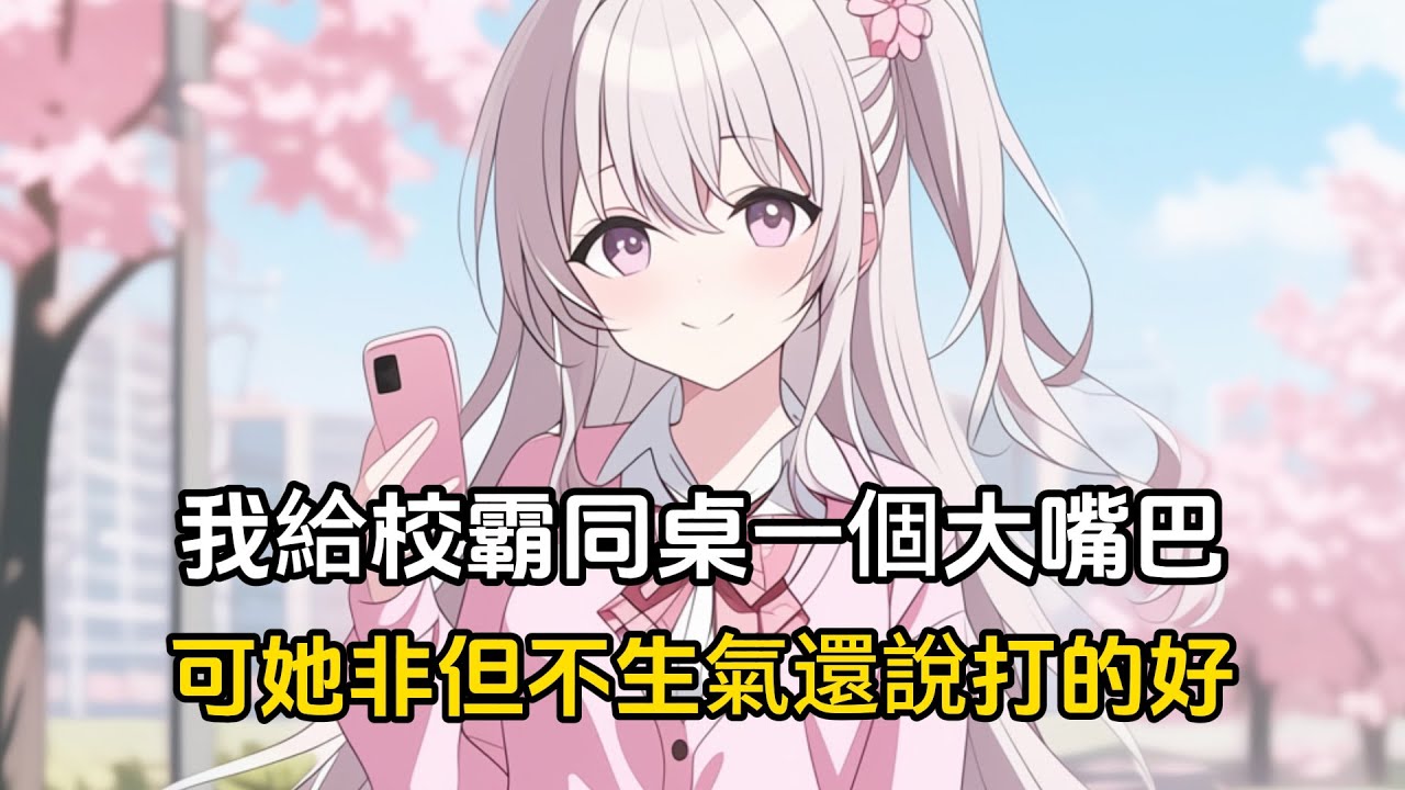 轉學第一天，我就給美女校霸同桌一個大嘴巴子，然而她非但沒生氣，還說我打的好#戀愛 #漫畫 #二次元