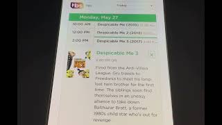 “Despicable Me” on TBS