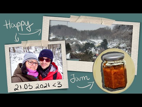 A day in Pressbaum St. Pölten + making peach jam (Vlog 4)