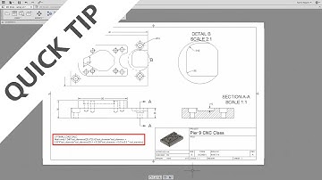QUICK TIP: Special Symbols in Drawings