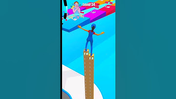 Cube Skate ⛸️ Run Level :- 34 #viral #youtubeshorts #shorts