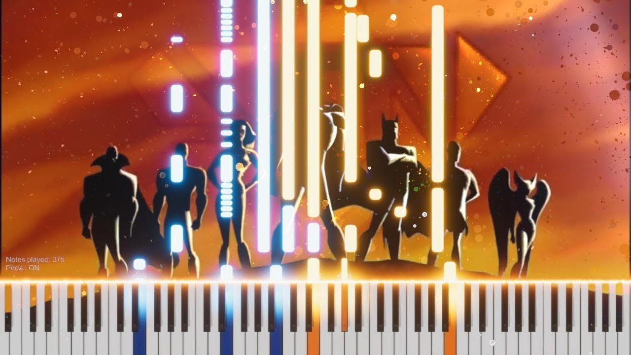 The Justice League Theme Piano Cover