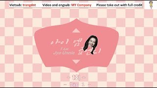 [Vietsub]I am Jyo Unnie - EP 1 - Song Ji Hyo