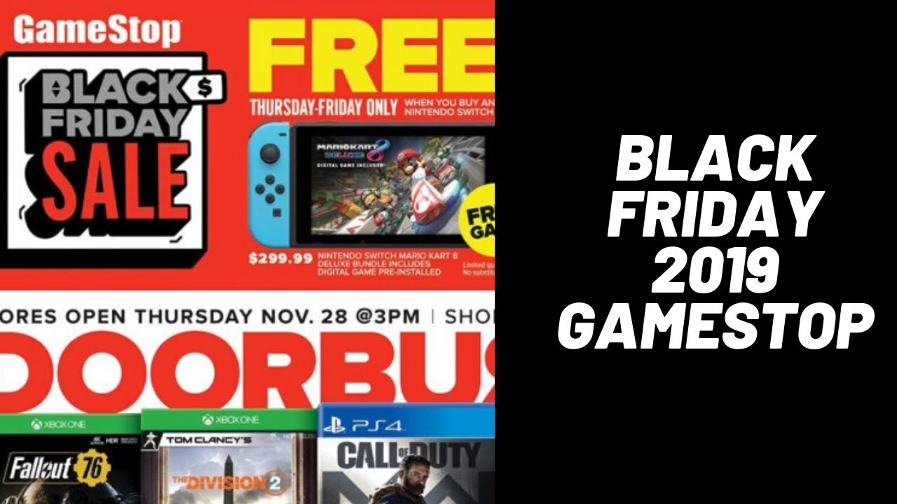 Gamestop Black Friday 2019 Best Video Game Deals! | Black Friday 2019 - YouTube