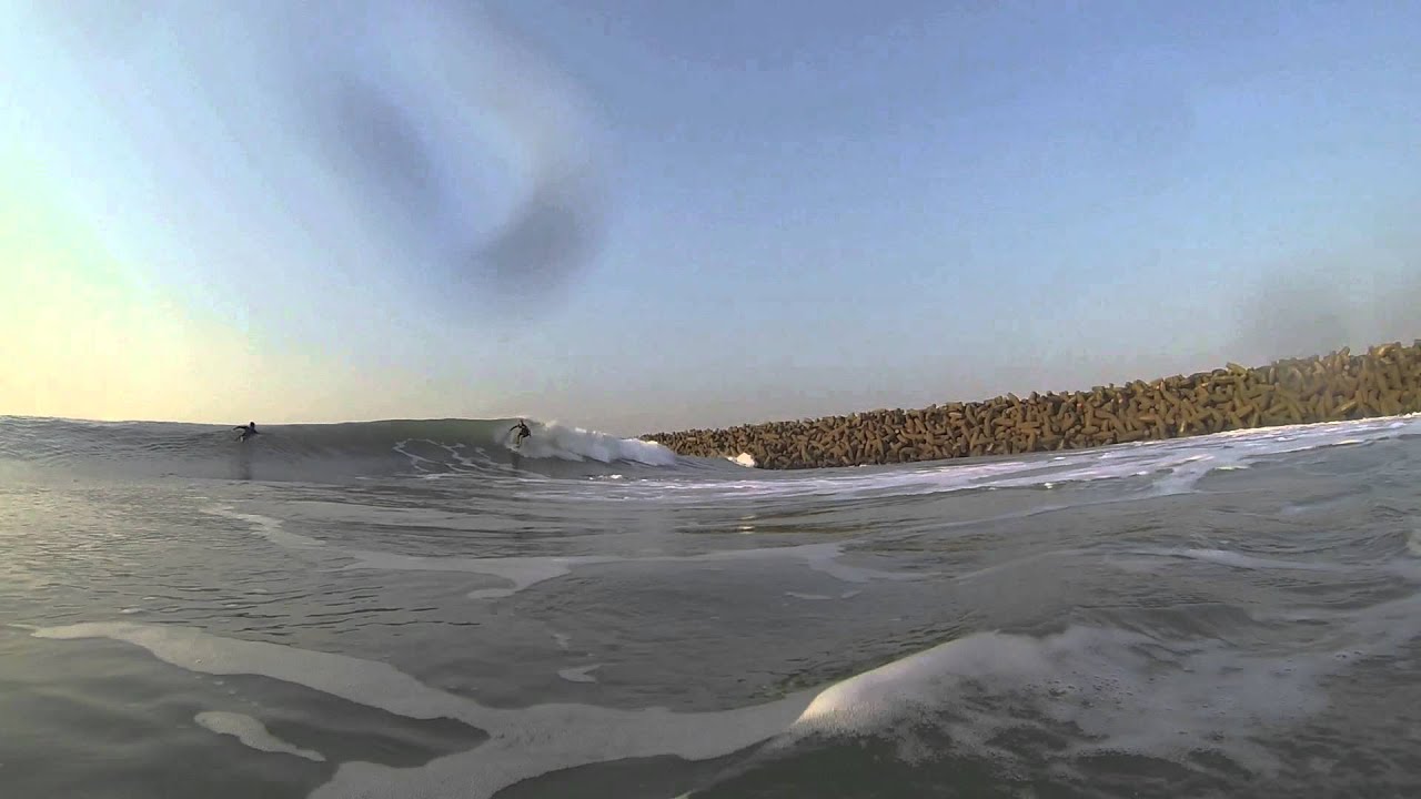 Alkantstrand surfing and bodyboarding YouTube