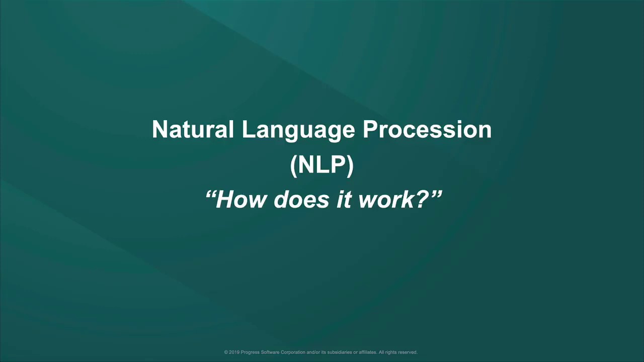 What Is Natural Language Processing YouTube