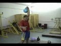 Fedor Fuglev demonstrates different  Snatch techniques Kettlebell Lifting