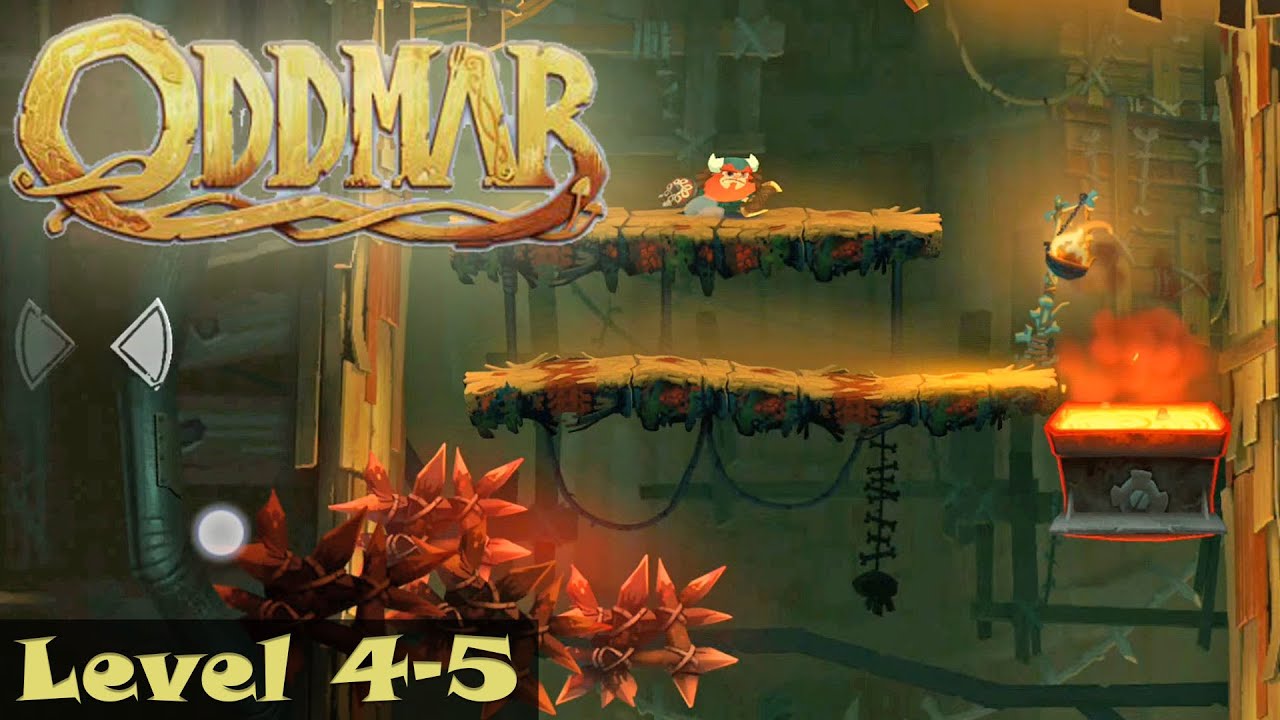 Video thumbnail for Level 4-5, Oddmar, Walkthrough, Gameplay, No Commentary, Android
