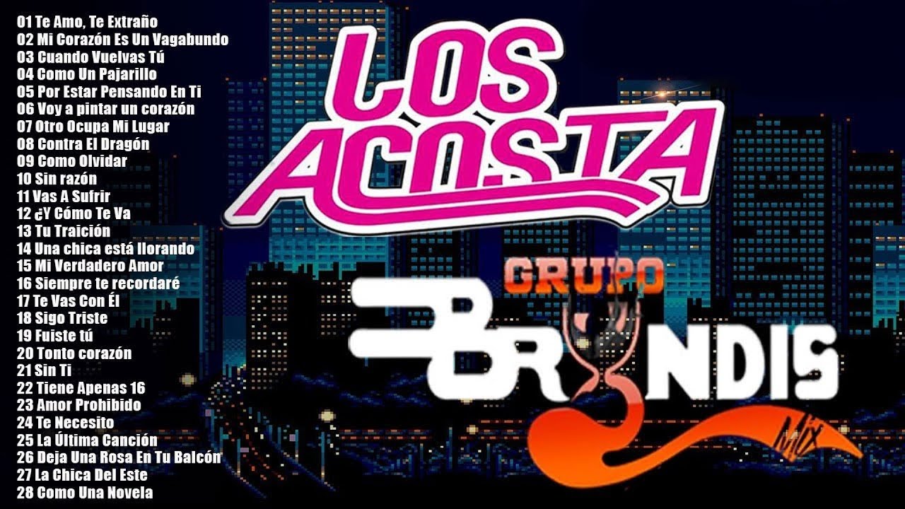 ROMANCES INOLVIDABLES CON GRUPO BRYNDIS Y LOS ACOSTA (20 GRANDES ÉXITOS)