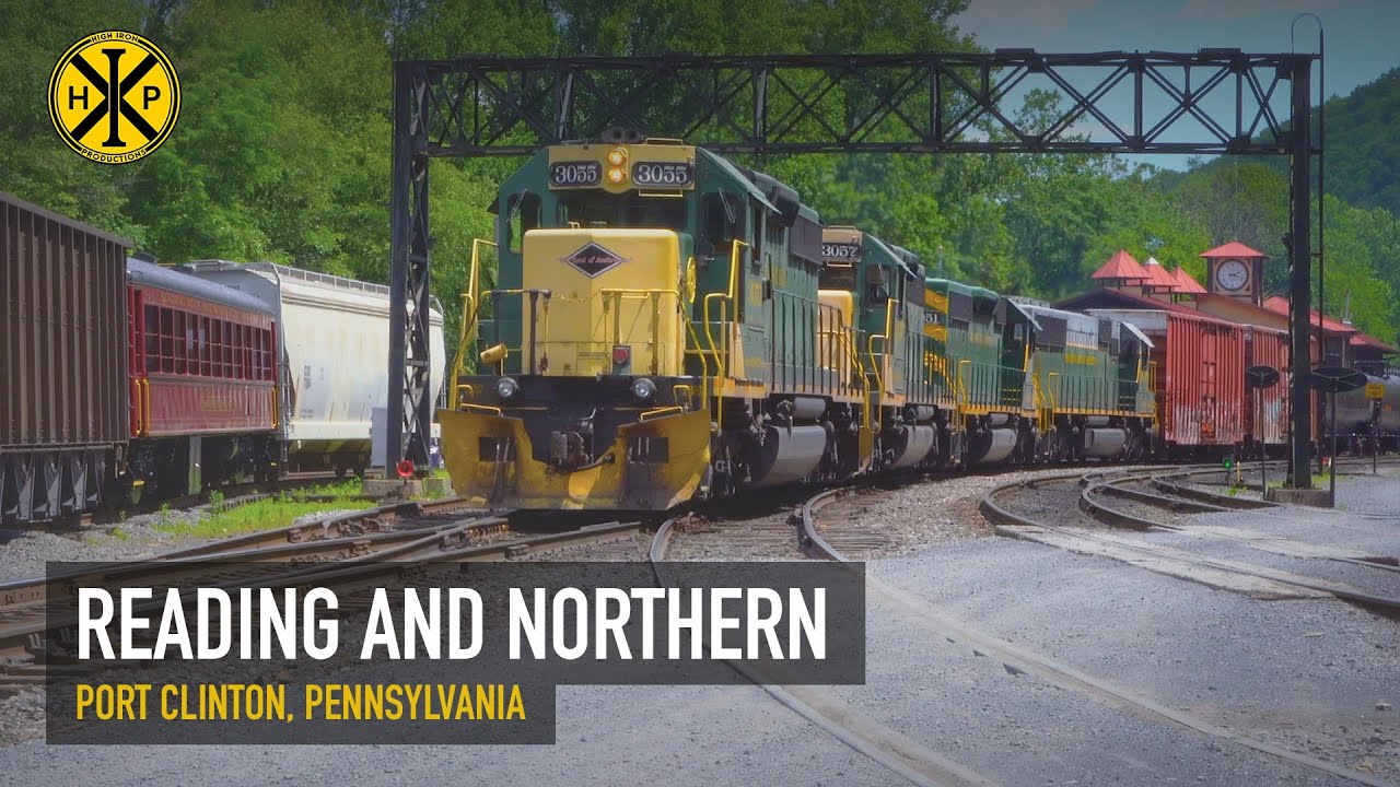 Switching and Through Freights on the Reading & Northern