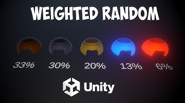Unity - Weighted Randoms