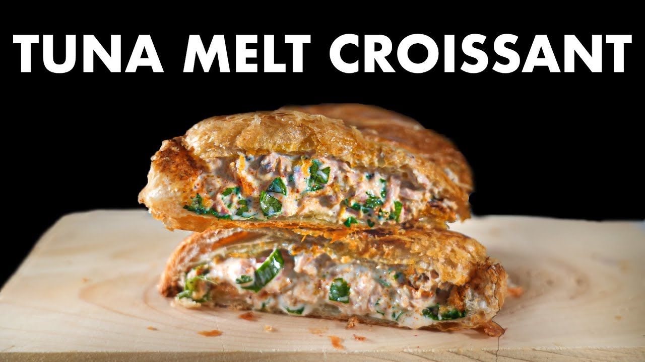 The Best Tuna Melt on Croissant! YouTube