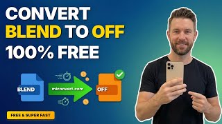 Convert BLEND to OFF Online Without Software (100% Free)