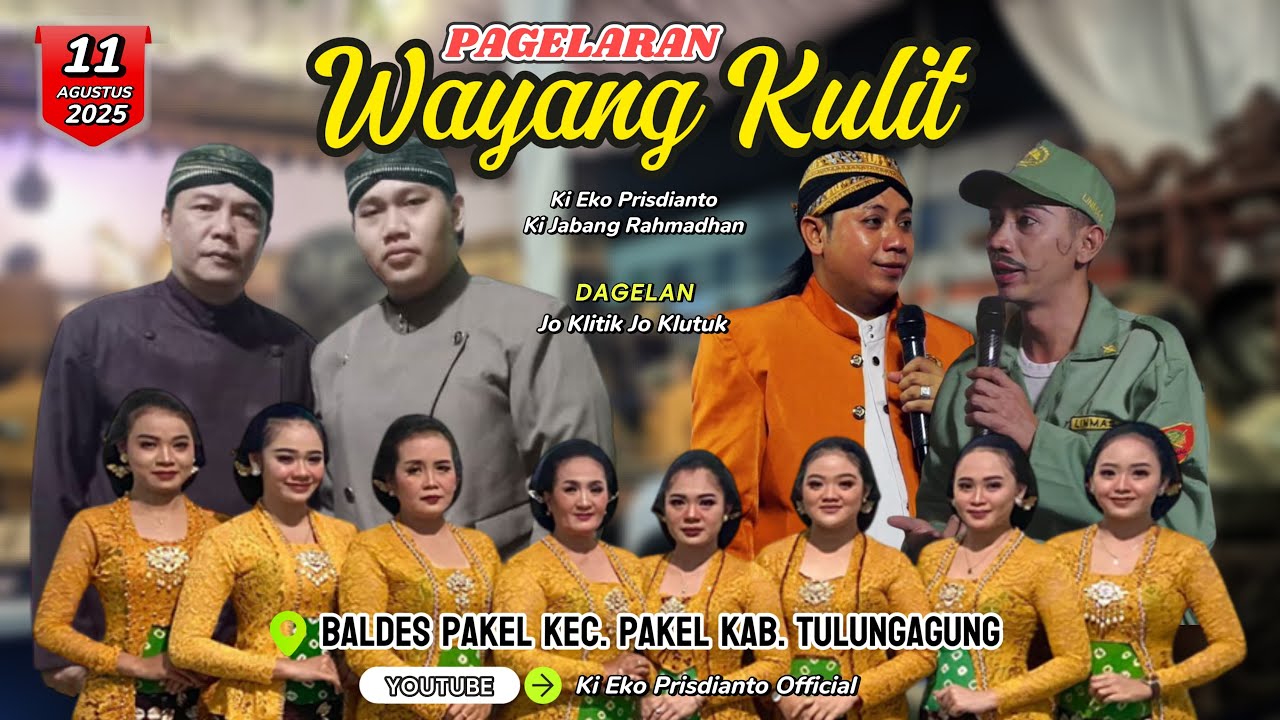 🔴 WAYANG KULIT KI EKO KONDHO PRISDIANTO |  DUO JO | BALDES PAKEL KEC. PAKEL KAB. TULUNGAGUNG