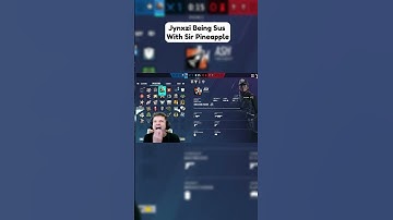 Jynxzi Being Sus With Sir Pineapple! #jynxzir6 #jynxzi #r6 #sirpineapple