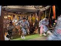 【燕春祭り】木場小路万灯組と横町万灯保存会の舞い込みで2日間の戸隠神社春季例大祭を締めくくる