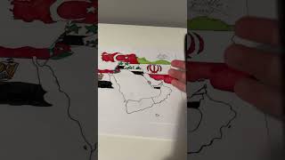 Can you drew the UAE? Middle Eastern map. #art #drawing #geography #flag #shorts #map Can you drew the UAE? Middle Eastern map. #art #drawing #geography #flag #shorts #map