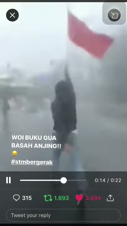Woy buku gua basah anjing!!!