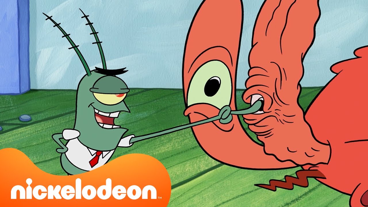 Bob Esponja | Plankton Assume o Siri Cascudo! | Nickelodeon em Português