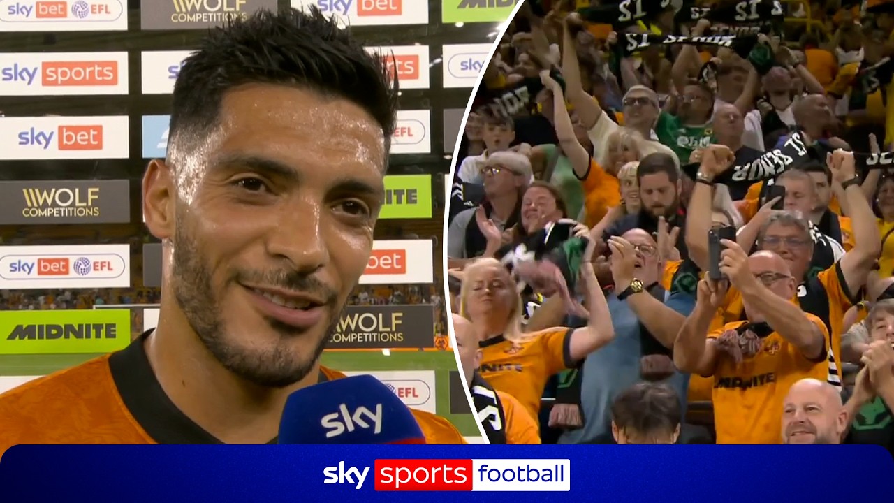 "I wanted to show them love" | Raúl Jiménez on his bond with Wolves fans after late penalty