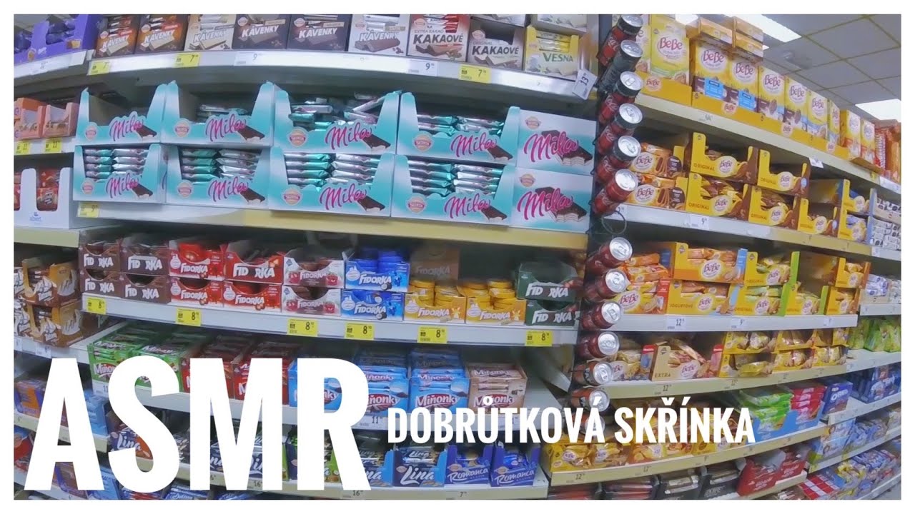 ASMR CZ - Nakupování #5 doplňujeme dobrůtkovou skřínku