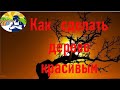 Как сделать дерево красивым.