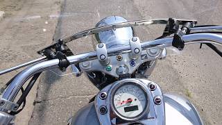 ホンダ　シャドウ400　カスタム５点からの貨物切り離し