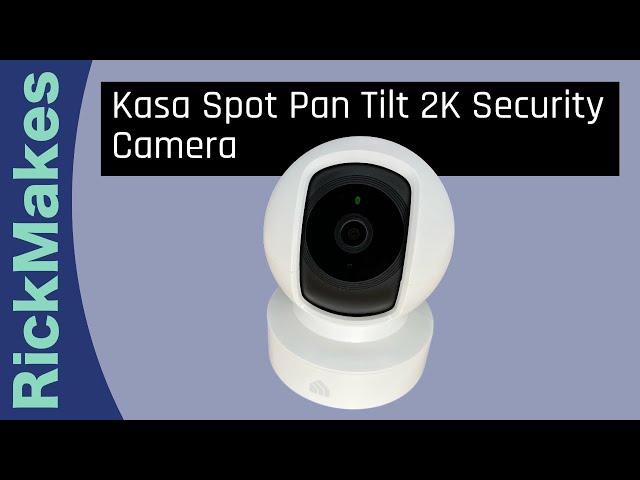 Kasa Spot Pan Tilt 2K Security Camera