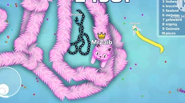 I reached 20000+ points in 🐍 snake.io in the shortest possible time Collect big score from the MAP 🐍