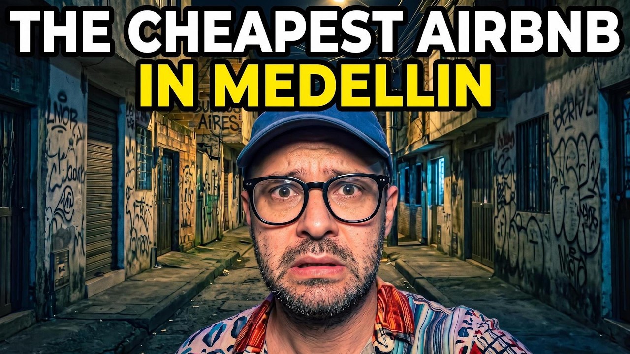 I Tried the Cheapest Airbnb in Medellin... goes horribly wrong 🇨🇴